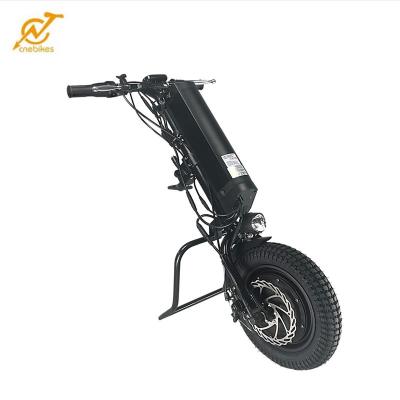 China Top technology 12inch 36v 350w 500w electric wheelchair handcycle electric handbike with 10.4Ah 12inch battery for sale