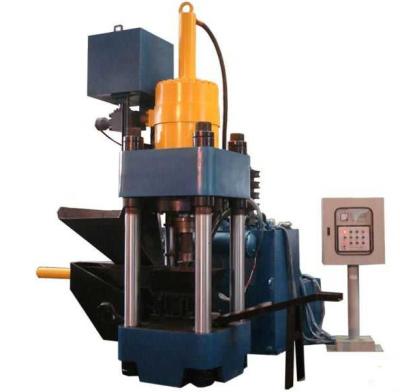 China High Efficiency Metal Briquetting Press Machinery / Hydraulic Sawdust Briquette Press for sale