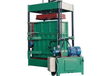 China 220V Vertical Automatic Scrap Paper Baler / Plastic Baling Machine for sale