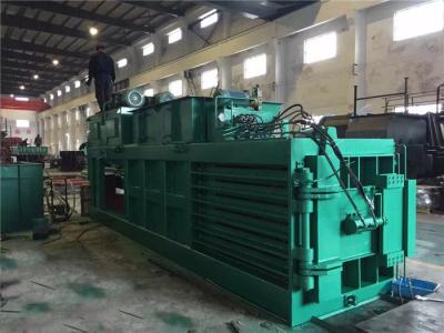 China Turnover Box And Plastic Baling Machine Waste Paper Baling Machine Hydraulic Driven for sale