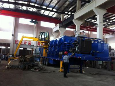 China O PLC controla a prensa de compressão portátil da sucata com sistema operativo manual à venda