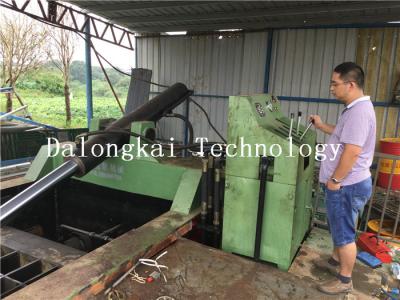 China Hydraulic Driven Manual Valve Control Cuboid Block Y81 - 200 Baling Press for sale