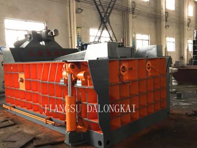 China 135 Kw Motor Hydraulic Baling Press Machine Cuboid Block Scrap Metal for sale