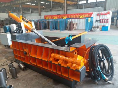 China Durable Baling Press Machine , Scrap Metal Baler 125 Tons Baling Force for sale