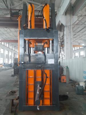 China Type Oil Cylinder Vertical Baler Machine Without Foundation For Paper Plastic for sale