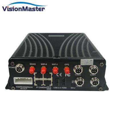 China 8 Channel 1080P AHD and RJ45 Hybrid HDD Mobile DVR NVR 3G Wifi GPS Optional for Truck Bus VM-3004-Hybrid zu verkaufen