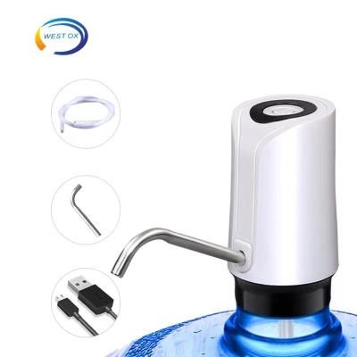 China One-Button Operation Smart Mini Water Bottle Pump Portable USB Electric Water Dispenser Pump for sale