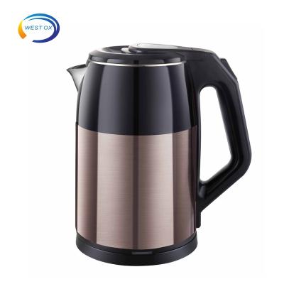 China Large Capacity Rotating Bottom Home Appliances 360 Degree Kitchen Kettle Water Heater Electric Kettle for sale