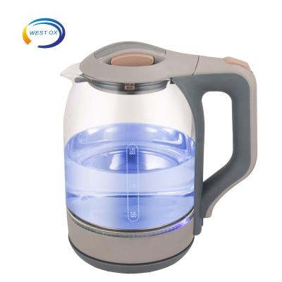 China 360 Degree German Commercial Appliances Low Rotation Quick Boil 2.0L Kitchen Electric Tea Kettle for sale