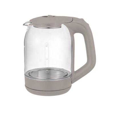 China Hot Sale 360 ​​Degree Rotation Base Kitchen Appliances Led Color Changing Cordless Glass Jug Electric Kettles for sale