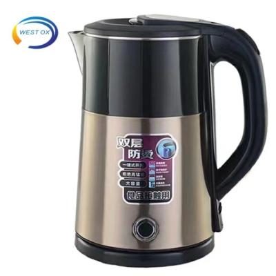 China Lowest price 360 ​​degree rotation low line factory home appliance 360 ​​degree rotation electric kettle for sale