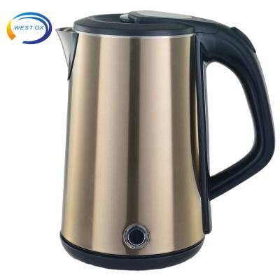 China 360 Degree Hotel Home Appliance 220V 1500W Low Rotation Stylish Water Heater Electric Kettle for sale