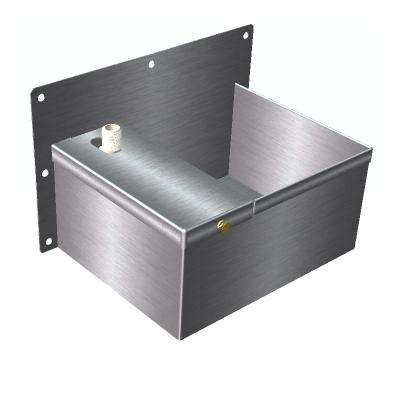 China Popular Useful 304 Stainless Steel Aluminum Brushed Surface Treatment Non Burrs Surface Treatment Electronic Cabinet Welding Box for sale