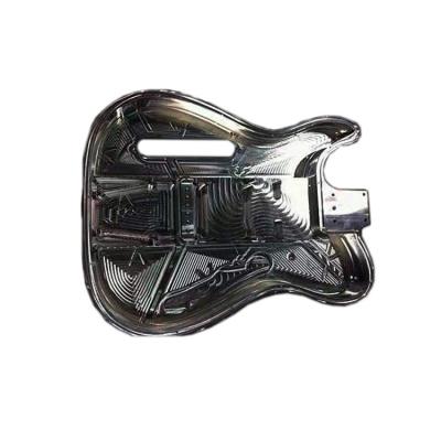 China GUITAR GUITAR Aluminum Black Anodized Body Promotional Guitar Cutoff Body for sale