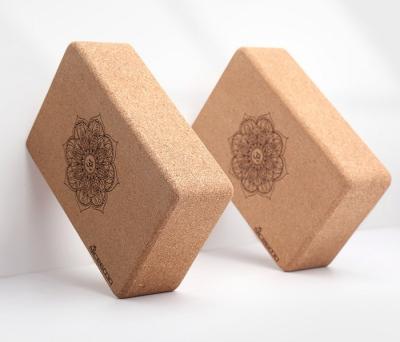 China BSCI Solid Factory Viable Firmness Cork Yoga Block for Deepening Yoga Practice for sale