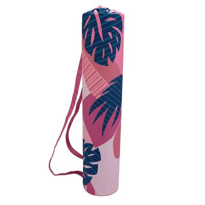 China Low MOQ Outdoor Yoga Mat Bag Carrier Yoga Bags With Custom Logo Canvas Yoga Mat Bag for sale