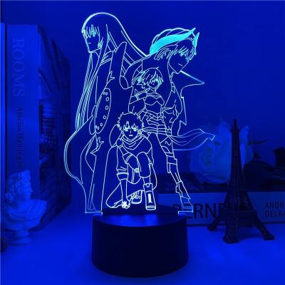 China Minimalist Fate/Children Tall Anime Garden Of Avalon Atmosphere Bedside Light Order Night Light 3D Bedroom Decoration Game Model Gifts for sale