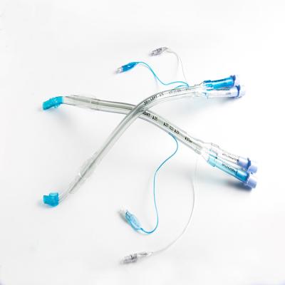 China Soft PVC Medical Disposable Double Lumen Endobronchial Tube With Good Compatibility for sale