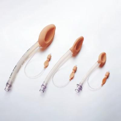 China Flexible Laryngeal Mask Reinforced PVC Customizable High Quality Laryngeal Mask Airway for sale