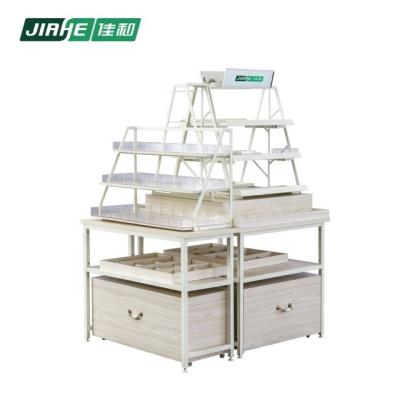 China Single / Double Sided High End Acrylic Boutique Makeup And Cosmetic Display Stands Used In Supermarket for sale