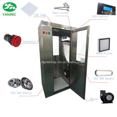 China Building Material Compressed Air Source Shower Room / Air Lock For Clean Room for sale