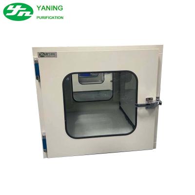 China food & Beverage Factory Powder Coated Steel Pass Box For Clean Room for sale