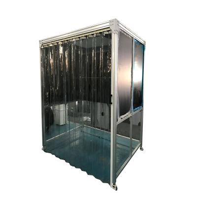 China Building Material Stores PVC Panel / Acrylic Panel Hard Wall Clean Room For Dustless Working for sale