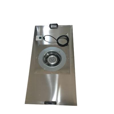 China Promotional Medical Health Air Fan (FFU) Filter For Clean Room Tent YANING Stainless Steel Fan Filter Unit for sale