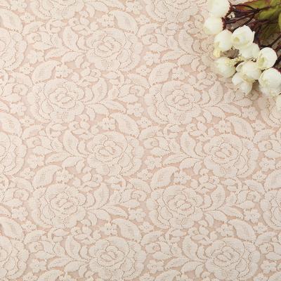 China 3D French Lace Fabric Bridal Dress Netting Lace Up Fabric Stretch Fabric for sale