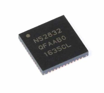 China Genuine Original NRF52832-QFAA-R QFN-48 Radio Frequency Standard 2.4GHz NRF52832-QFAA-R Transceiver for sale