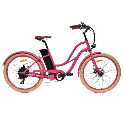 China Cheap electric cruiser bicycle aluminum alloy beach city electric bike for woman dirt ebike 48V 1000W folding bafang m620 ebike for sale