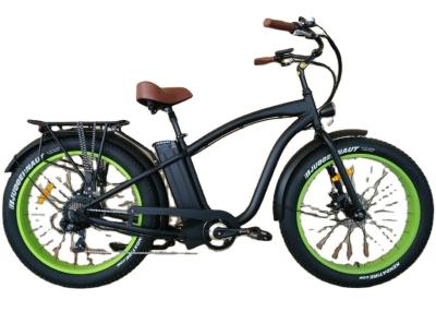 China 36/48V 350/500W Aluminum Alloy Lithium Battery 7-Speed ​​Motor Fat Tire Electric Bike Retro for sale