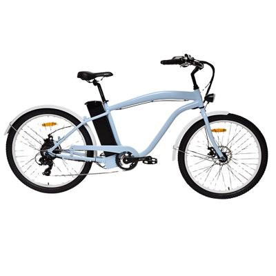 China Newest Hot Selling Aluminum Alloy OEM Buy Cheap 48V Beach Cruiser Powered 500W Electric Bike For Adult 26 Inch City Road E Bicycle Ebike for sale