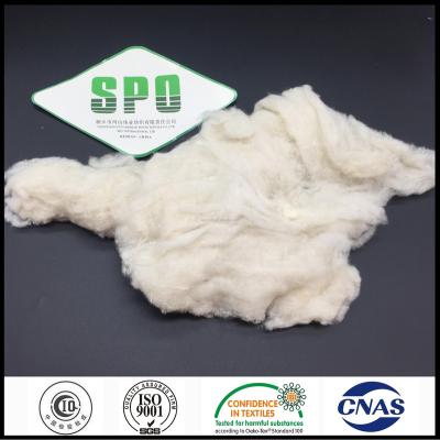 China Filling S Grade Mulberry Noil 100% Silk Waste Fiber With Competitive Price For Filler , Short Fiber Free Samples for sale