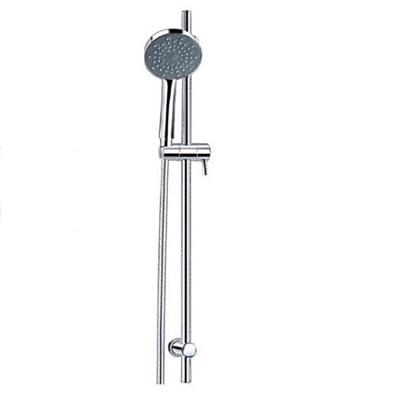 China With popular brass slide bar slide rail set with handshower&1.5m flexible hose shower kits and riser rails for sale