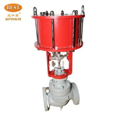 China Quick-opening flow characteristic Q86-C Carbon Steel Series Single Pneumatic Diaphragm Type Cut-off Valve for sale