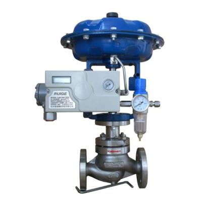 China Linearity  T86-B Stainless Steel Series Pneumatic Diaphragm Single Seated Fluorine Lining Control Valve for sale