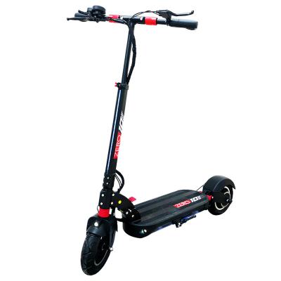 China Original VAT Zero10 52V 18.2Ah Unisex Free Max Speed ​​50km/h 1000W Motor 10inch Shape Foldable Adult Electric Scooter Free Shipping for sale