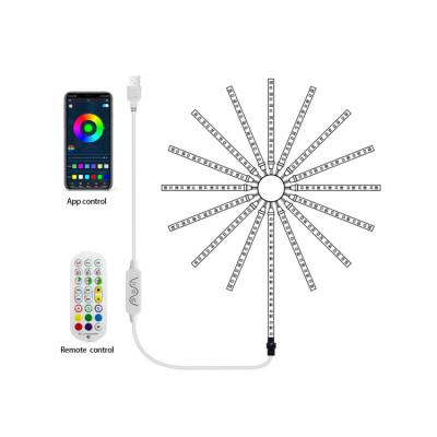 China Hot Sale China Direct Selling High Brightness Music Timing Fireworks 2 Years Warranty Led Strip Lights for sale