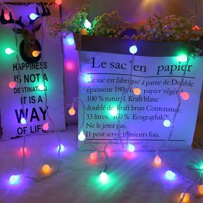 China Fairy Dimmable Decoration Mini Fairy Battery Globe LED Ball String Lights Christmas Holiday Party for sale