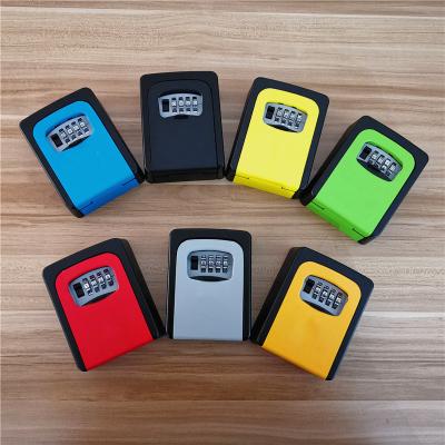 China Newest Allov AJF Zinc Alloy and Aluminum 4 Key Digit Combination Box Wall Mounted Waterproof Safe Lock for sale