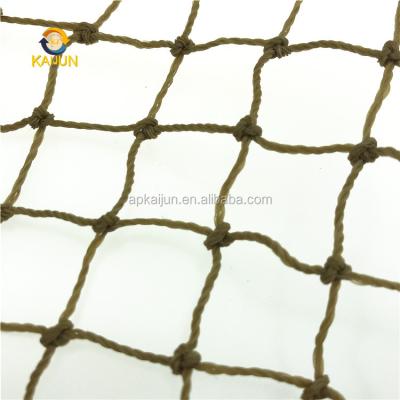 China HDPE +UV Stabilized / PP Truck Container Cargo Polyethylene Knotless Golf Net for sale