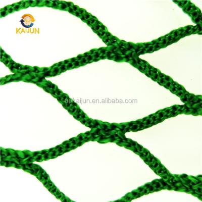 China HDPE +UV Stabilized/Virgin PP KAIJUN 100% HDPE Debris Falling Safety Netting, Construction Scaffolding Safety Rope Construction Netting for sale