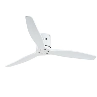 China Factory Direct High Quality Elegent Air Ventilation+decoration 52 Blades Solid Wood Modern White Ceiling Fan for sale