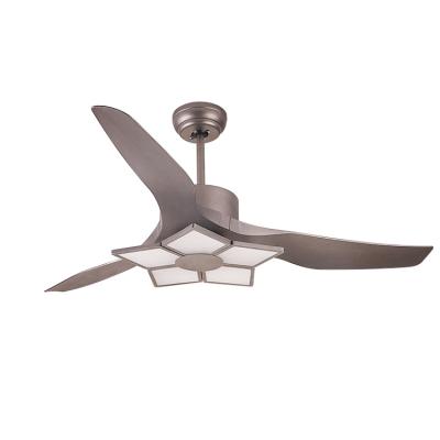 China Hotel Factory Hot Selling Fancy Decorative Lighting 50 Inch ABS LED Blades Ceiling Fan for sale