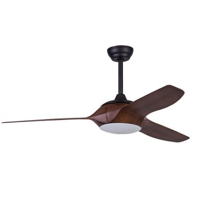 China With Modern Design 52 Inch ABS BLDC Ceiling Fan Lightweight Remote Control DC Ceiling Fan With LED Light for sale