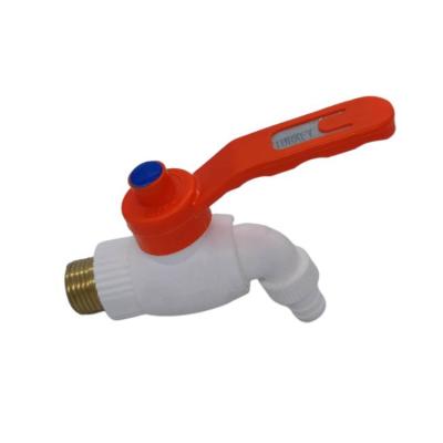 China Modern new products copper bibcock plastic faucet thread turkey faucet PVC plastic faucet for sale