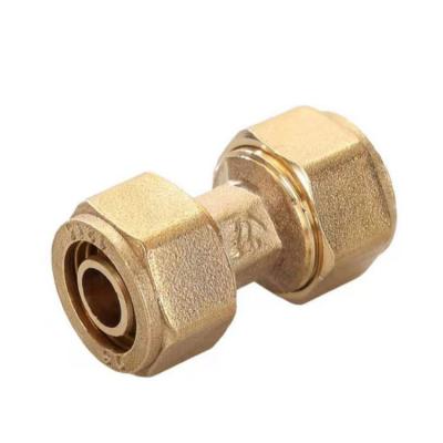 China Durable Professional Brass Straight Adapter Pex Pipe Fittings for sale