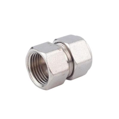 China Durable Copper Pipe Pex Fittings Tube Connector / Brass Fitting China for sale