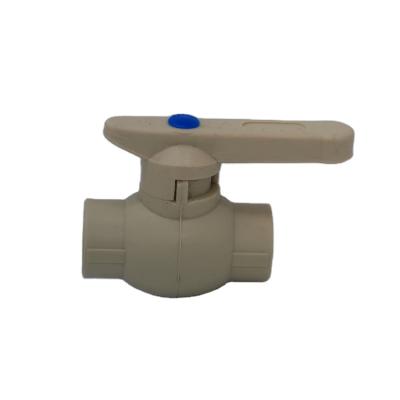 China General America Standard Gray PVC//UPVC/PPR Plastic Ball Valve Valves for sale